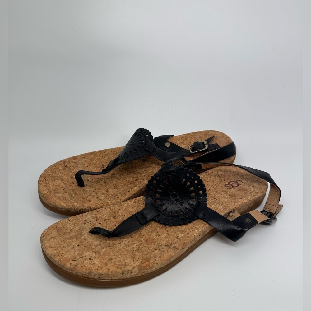 Ugg Ayden ll Women's Sandals Cork Sole Neutral Summer Resortwear Coastal Size 9